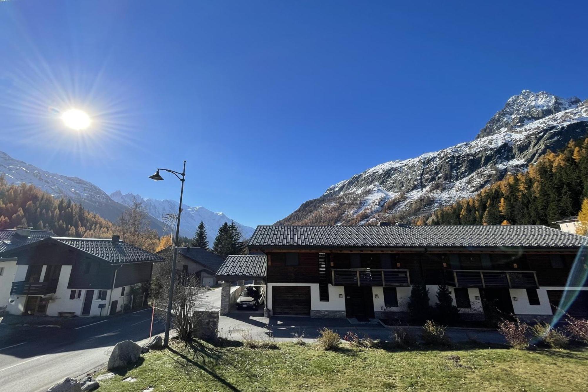 Sunny Nest - View Of Mb Montroc - Happy Rentals Chamonix Extérieur photo