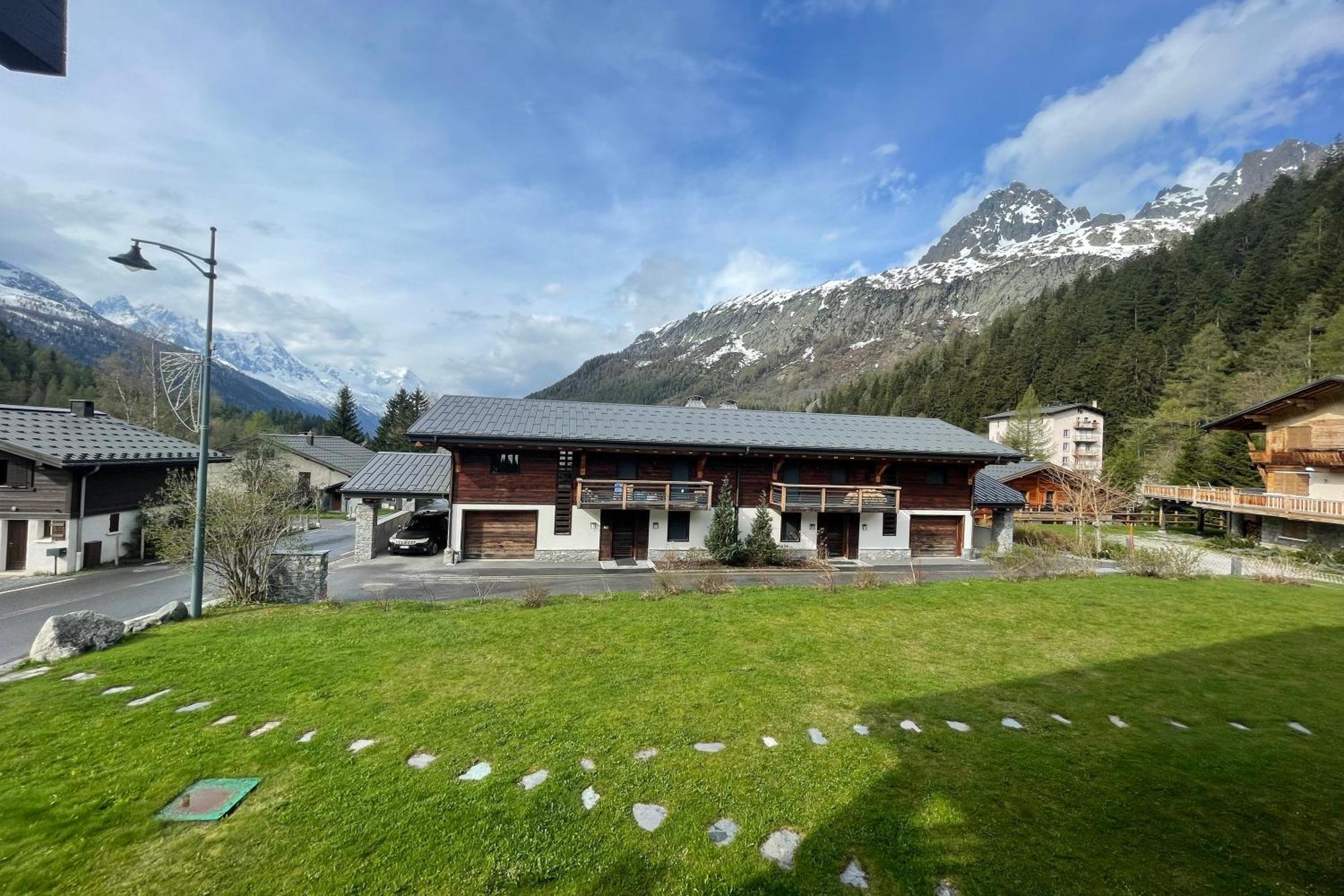 Sunny Nest - View Of Mb Montroc - Happy Rentals Chamonix Extérieur photo